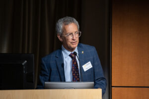 Roger Cone, Ph.D., Vice Provost and Director, U-M Biosciences Initiative, presents at the 2021 BSI Community Celebration